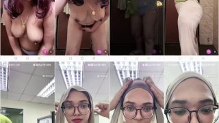 Yungrosa Toge Hijab Kacamata Pap Meki Di Kamar Mandi